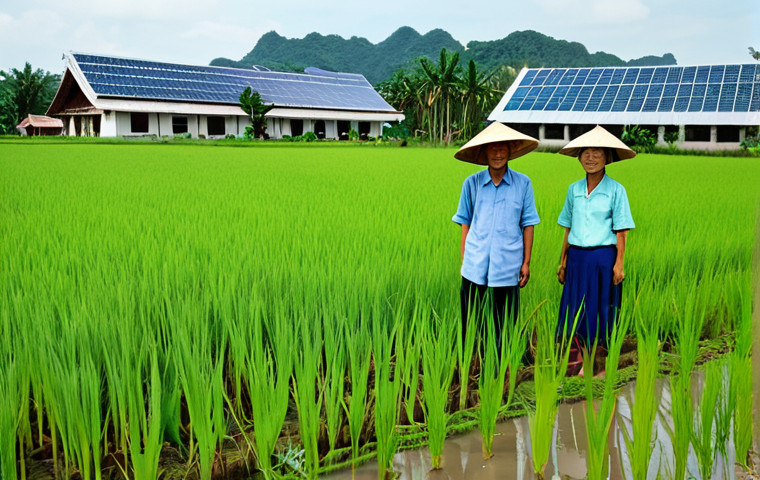협동조합의 운영비용 예측하기 - Modern Agricultural Cooperative**
"A thriving agricultural cooperative in the Mekong Delta, Vietnam...