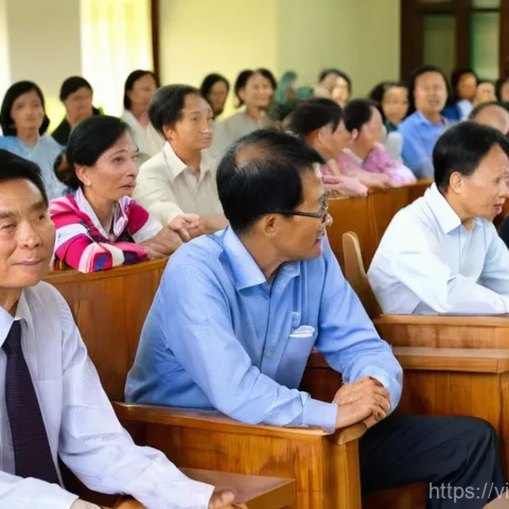 협동조합의 조합원 권리와 의무 - **Image Prompt: Democratic Participation in a Modern Vietnamese Cooperative Meeting**
A vibrant,...